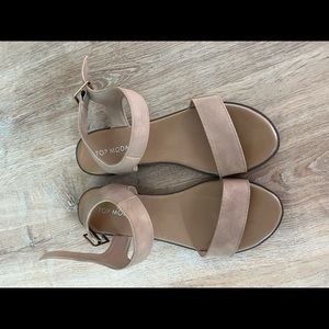 Tan sandals